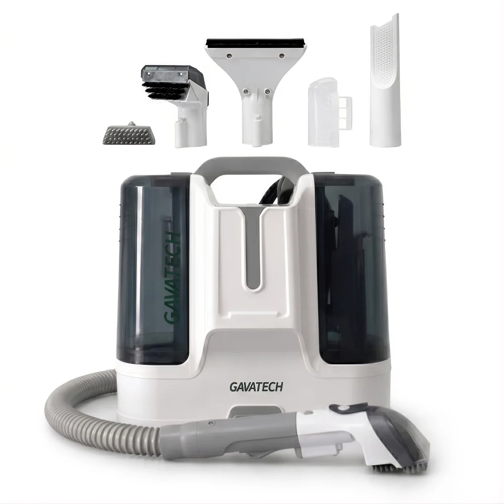 Gavatech-Aspirador de Agua para Tapicerías, Limpiador Portátil de Inyección y Extracción, Máquina de Limpieza del Hogar para Sofás, Alfombras, Colchones y Asientos de Coche