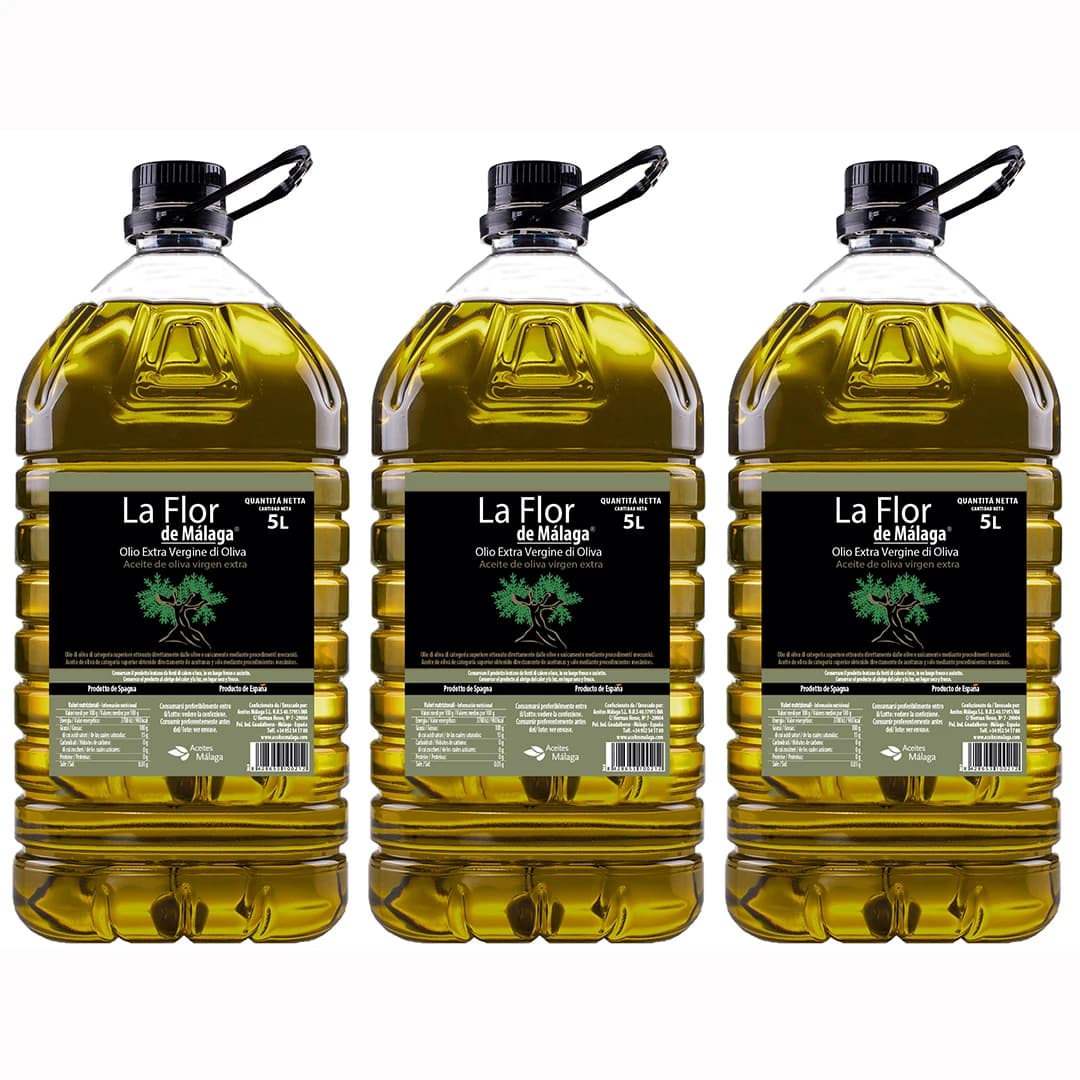 Olio extravergine di oliva 5 litri Garantito fresco in scatola 100% fresco