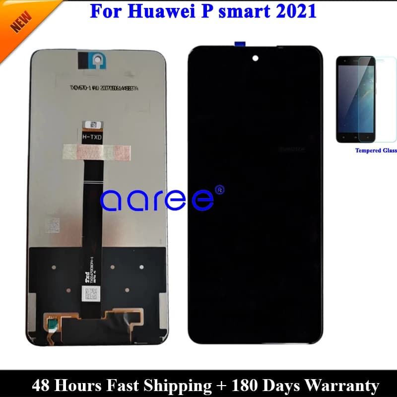 Pantalla LCD de 6,67 pulgadas para Huawei P smart 2021, montaje de digitalizador táctil