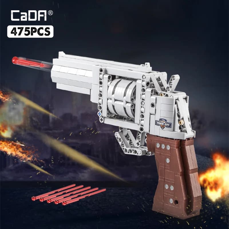 Bloques de Construcción de Pistola SWAT Militar, Compatibles con la Policía de la Ciudad, Juguetes de Bloques de Pistola para Niños