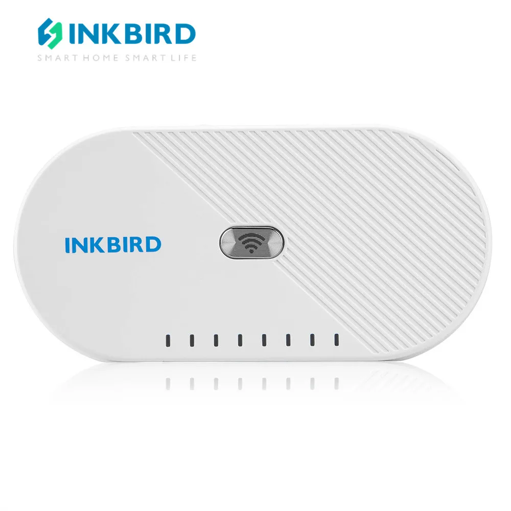 INKBIRD Wi-Fi Gateway IBS-M1 Wi-Fi Bridge Gateway Smart Hub Dispositivos de control de larga distancia con solo aplicación INKBIRD PRO 2,4 GHz