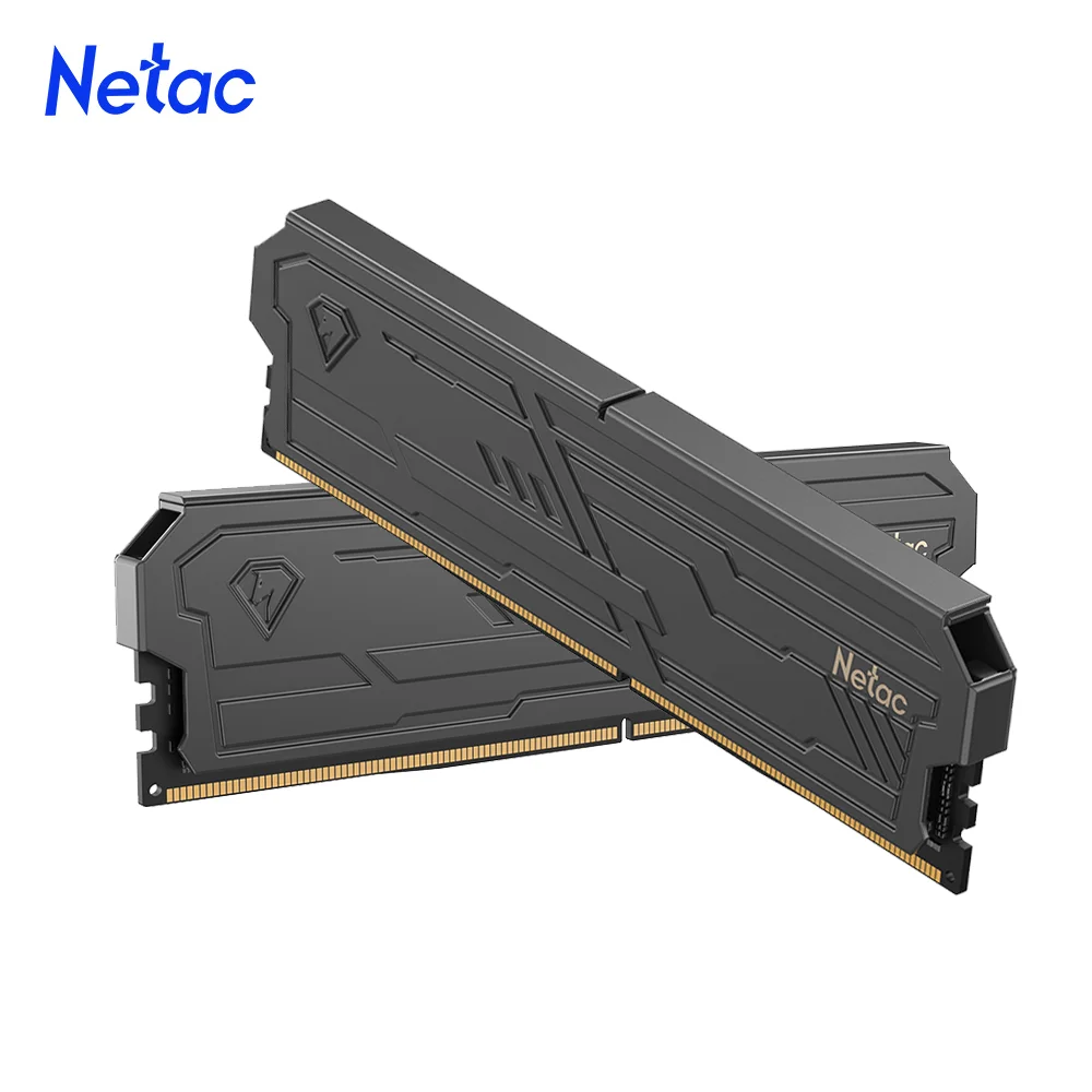 Memoria RAM Netac 8G 16G 8Gx2 16Gx2 DDR4 288Pin UDIMM 3200MHz 3600MHz Compatible con XMP2.0 DDR5 4800MHz RAM de Doble Canal para PC de Escritorio