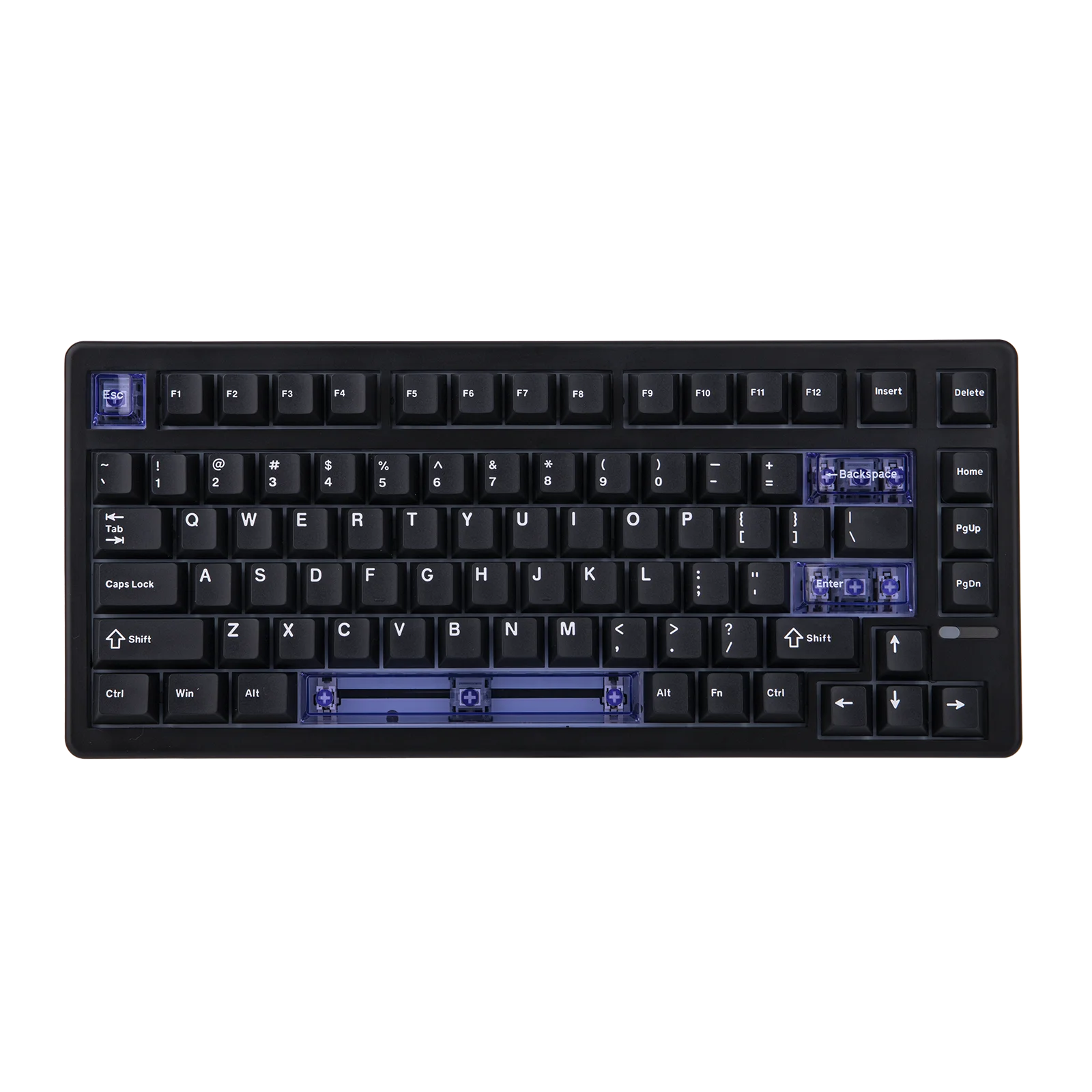 EPOMAKER HE80 75% Diseño QWERTY de EE. UU. Junta cremosa intercambiable en caliente Teclado mecánico magnético con efecto Hall con cable DKS SOCD para PC/Mac