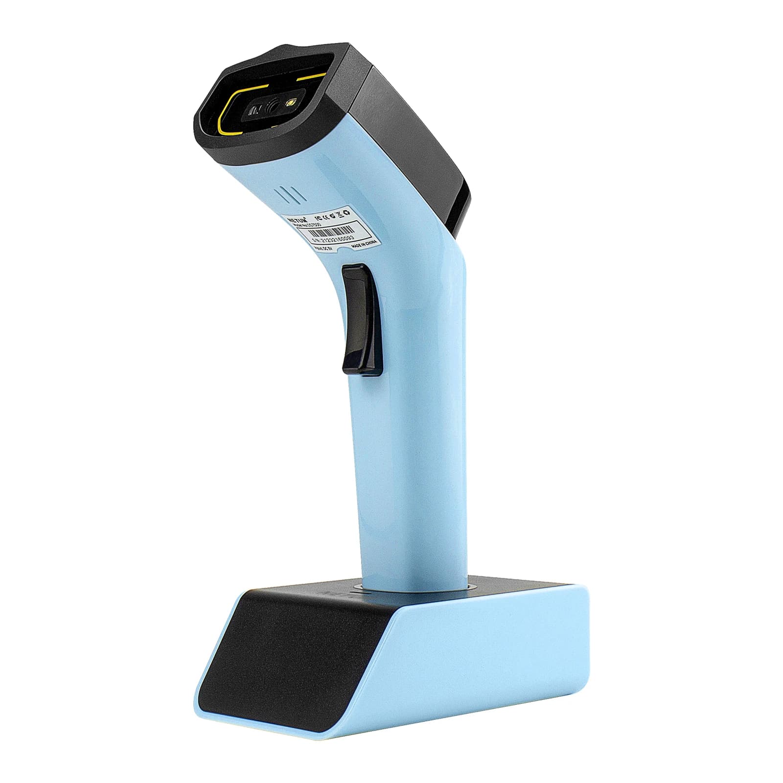 Escáner de Código de Barras 2D Bluetooth NETUM DS7500, Lector de Códigos QR Inalámbrico Automático, Escaneo Preciso de DataMatrix PDF417 para Sistema POS