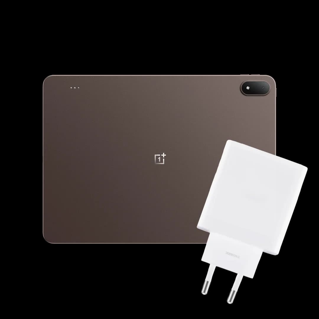 Tableta – OnePlus Pad 4, incluido Cargador 80W, Chip Snapdragon® 8 Elite Gen 5, Pantalla 3.4K de 13.2″ 144Hz, Batería 13380mAh y Carga 80W, 8 Altavoces, 672g, OxygenOS 16, Wi-Fi 7