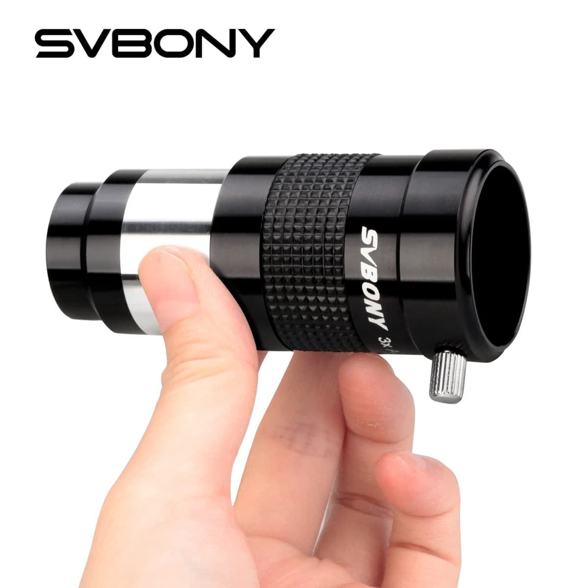 SVBONY Ocular telescópico de 1,25" Lente Barlow 3x Acromático avanzado totalmente multicapa SV136