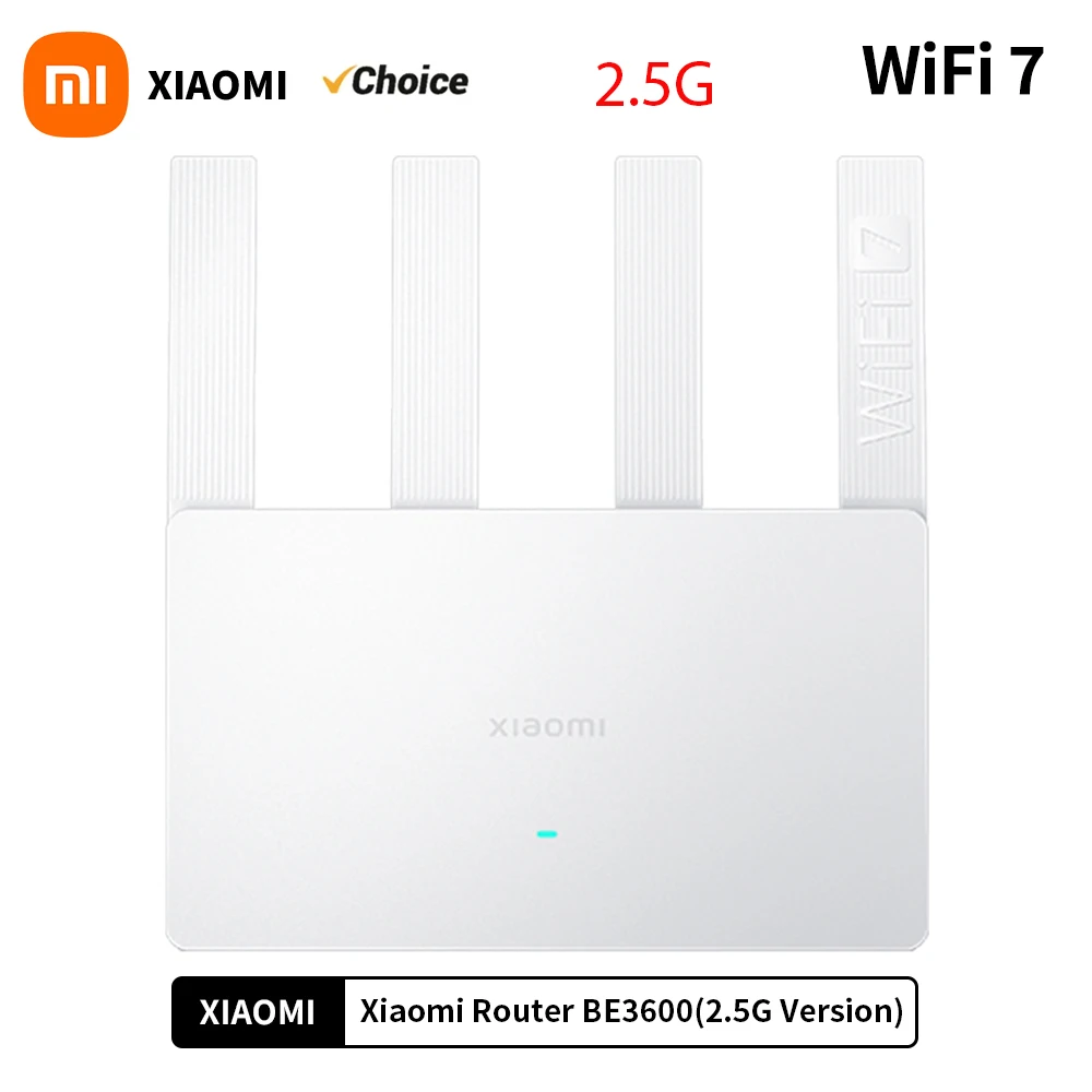 Xiaomi-enrutador BE3600 WiFi7 2024/5GHz, bandas Duan, 2,4 Mhz, 160 Mbps, malla, aceleración de juegos, puerto Ethernet 3570G, 2,5