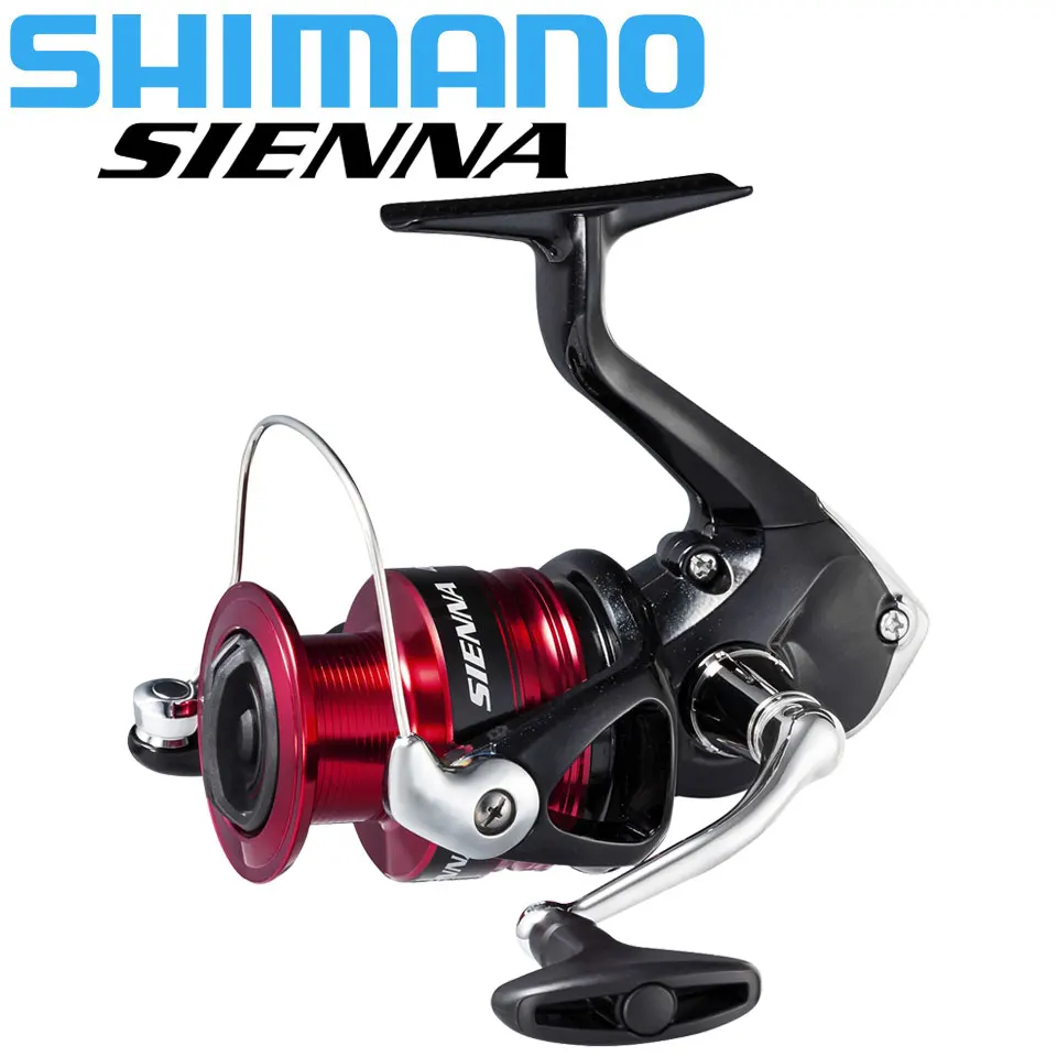 Carrete de pesca giratorio SHIMANO SIENNA AR-C carrete de Metal de agua dulce y agua de mar se puede utilizar carretes de potencia máxima de 8,5 kg
