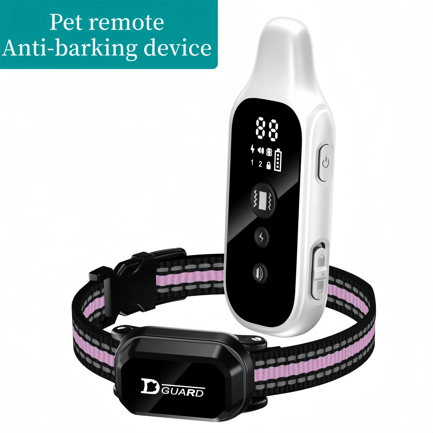 Collar Eléctrico para Perros de 6-120 Libras, Collar de Adiestramiento Canino con Control Remoto de 3300 Pies de Alcance, Collar Vibrador para Perros, Impermeable y Recargable
