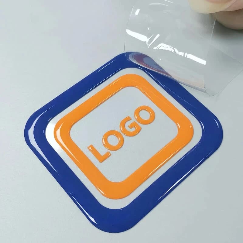50 Piezas de Pegatinas Personalizadas con Logotipo, Etiquetas para Boda, Transferencia 3D UV DTF, Personalizadas, Impermeables, con Nombre, para Regalo, Coche, Botella
