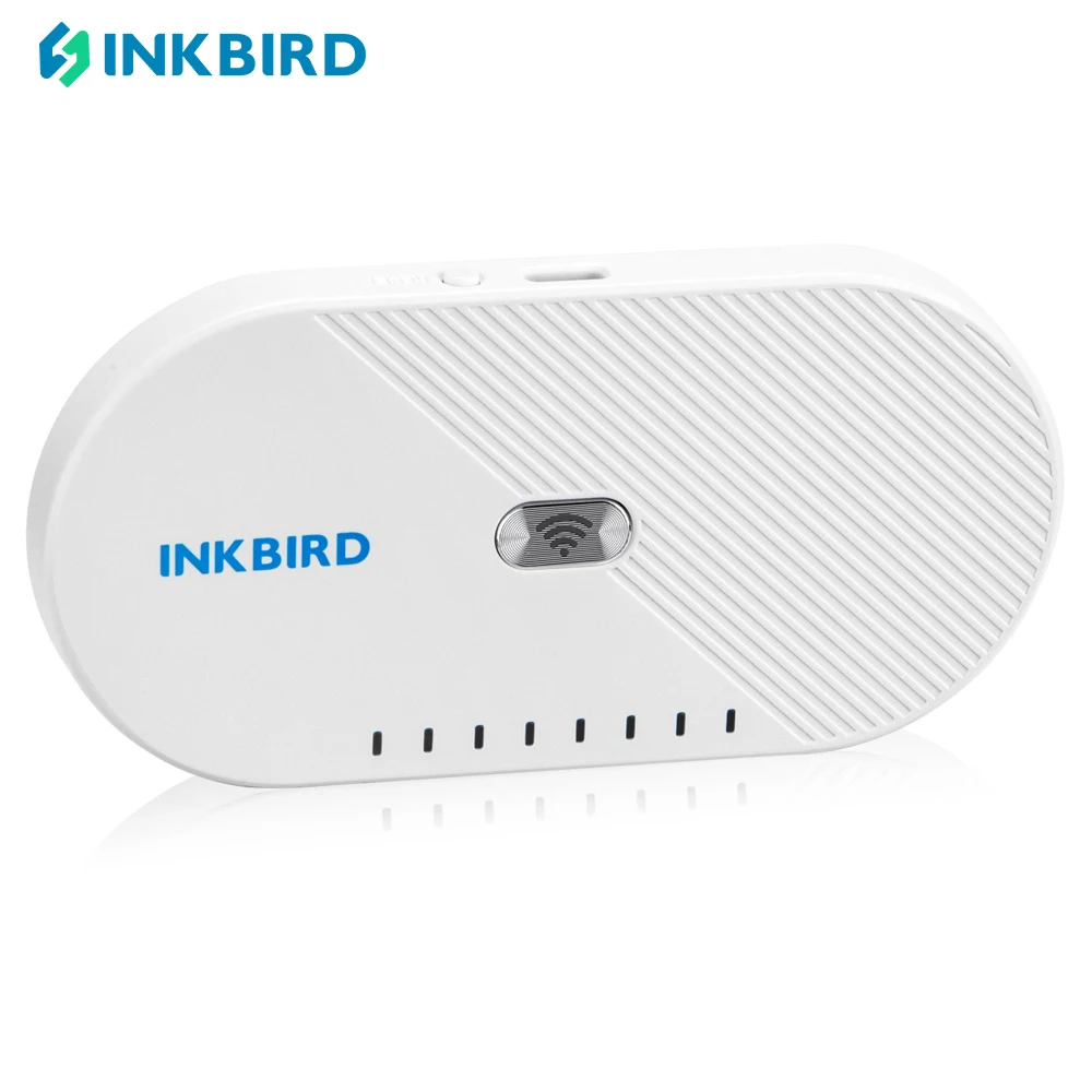 INKBIRD-puerta de enlace Wi-Fi IBS-M1, concentrador inteligente de múltiples portadores, Control remoto, Bluetooth y dispositivos inalámbricos con la aplicación INKBIRD PRO