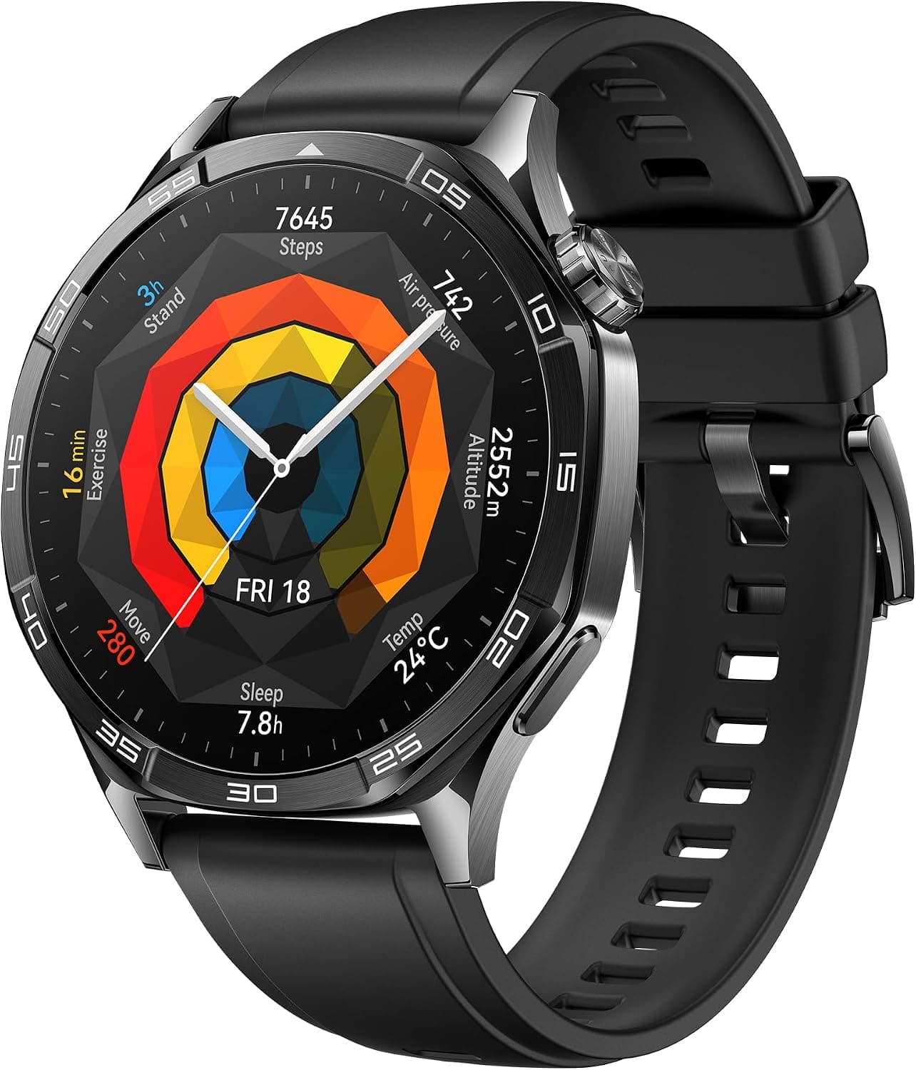 HUAWEI Watch GT 5 46mm Smartwatch — GPS, Seguimiento Avanzado Running y Ciclismo
